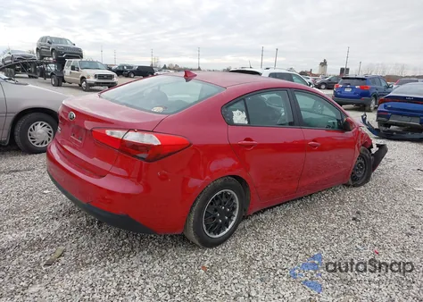 2016 Kia Forte Lx from USA, damaged, VIN KNAFK4A65G5456178